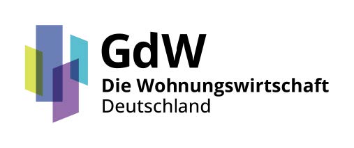 Das Logo der GdW - die Wohnungswirtschaft Deutschland